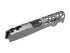 EDGE "SHIELD" Aluminum Standard Slide for Hi-CAPA/1911 (Titanium Grey)