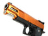 EDGE Custom "AQUA" Aluminum Standard Slide for Hi-CAPA/1911 (Titanium Grey)