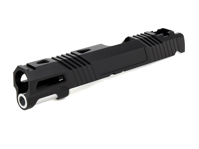 EDGE Custom "AQUA" Aluminum Standard Slide for Hi-CAPA/1911 (Black)