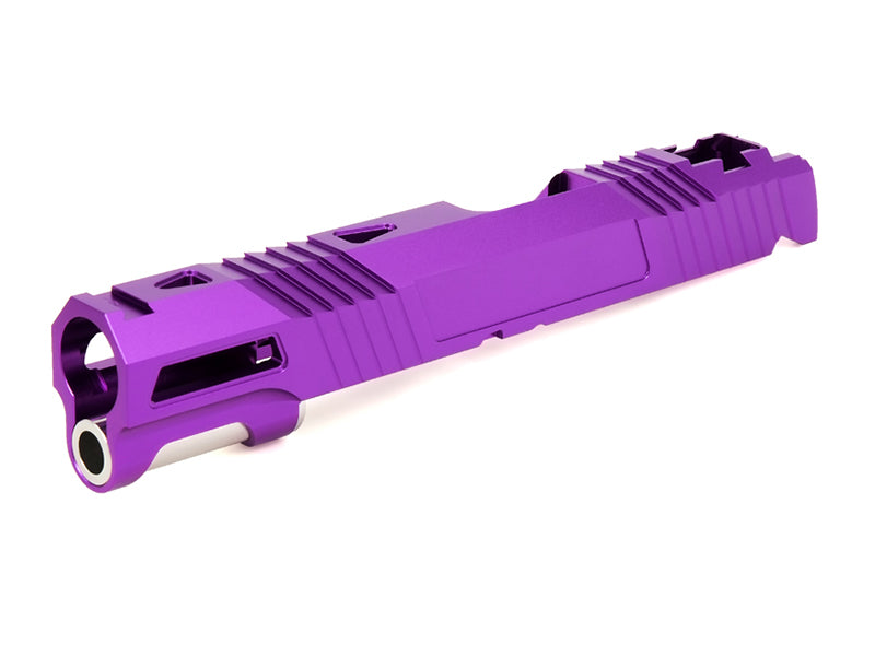 EDGE Custom "AQUA" Aluminum Standard Slide for Hi-CAPA/1911 (Purple)