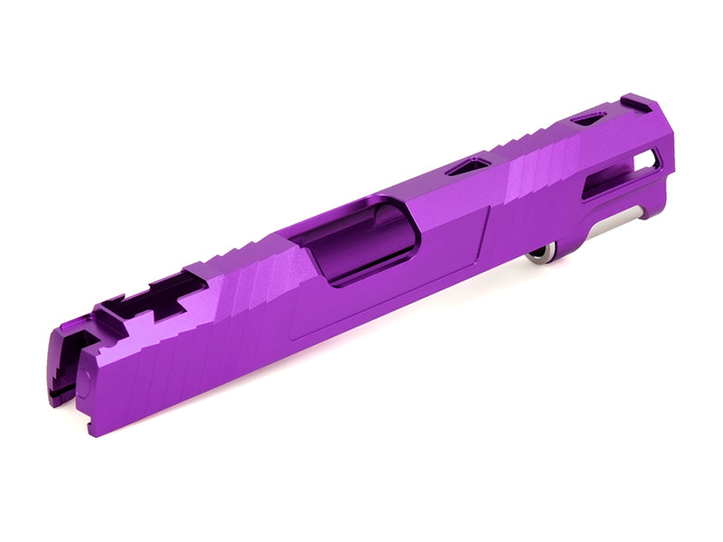 EDGE Custom "AQUA" Aluminum Standard Slide for Hi-CAPA/1911 (Purple)