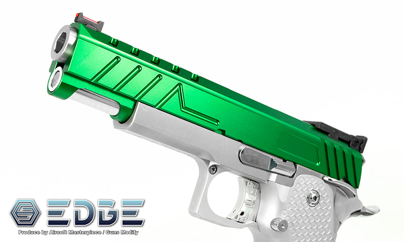 EDGE Custom "DIVA" Aluminum Standard Slide for Hi-CAPA/1911 (Green)