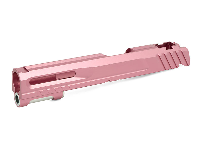 EDGE Custom "NORRIS" Aluminum Standard Slide for Hi-CAPA/1911 (Pink)