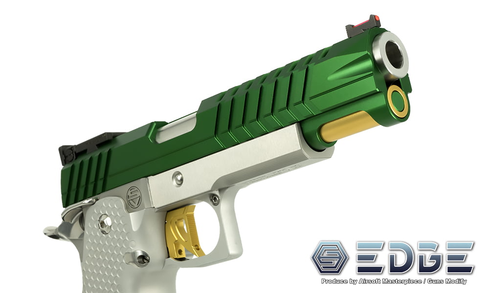 EDGE Custom “MAX” Aluminum Standard Slide for Hi-CAPA/1911 (Gold)