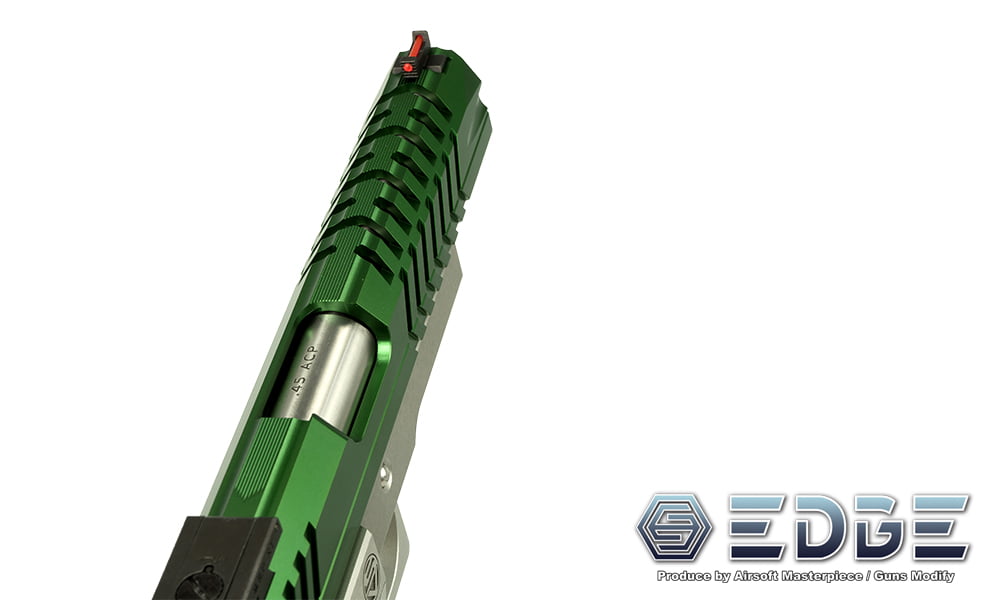 EDGE Custom “MAX” Aluminum Standard Slide for Hi-CAPA/1911 (Gold)