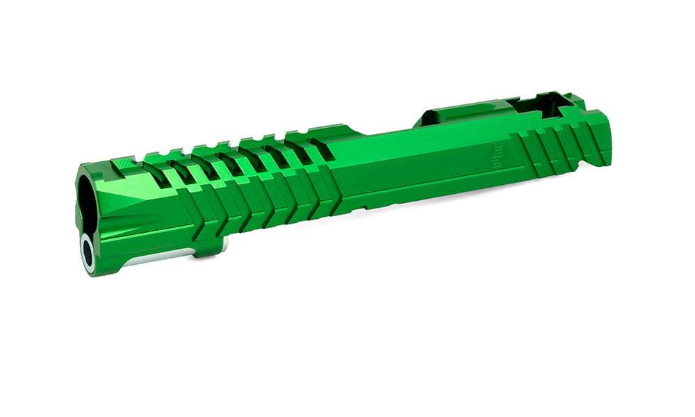 EDGE Custom “MAX” Aluminum Standard Slide for Hi-CAPA/1911 (Green)