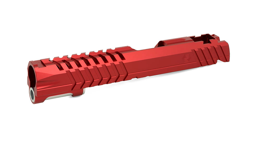 EDGE Custom “MAX” Aluminum Standard Slide for Hi-CAPA/1911 (Red)