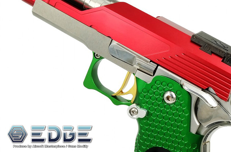 EDGE Custom "T2" Aluminum Trigger for Hi-CAPA/1911 (Silver)