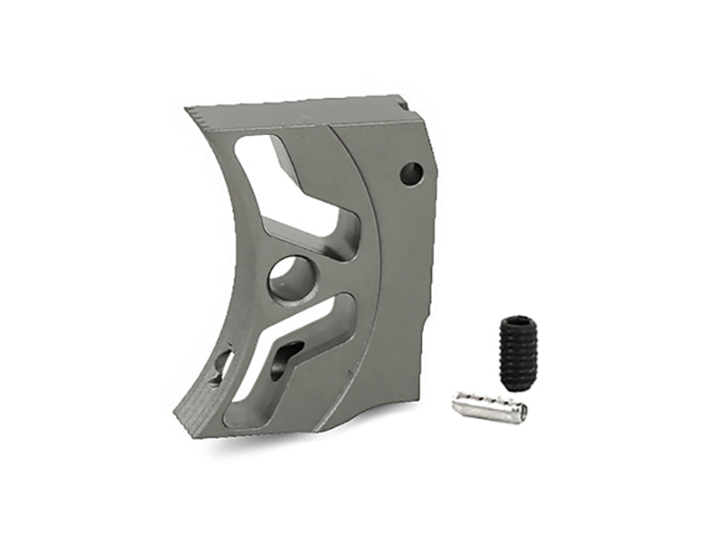 EDGE Custom "S1" Aluminum Trigger for Hi-CAPA/1911 (Titanium Grey)