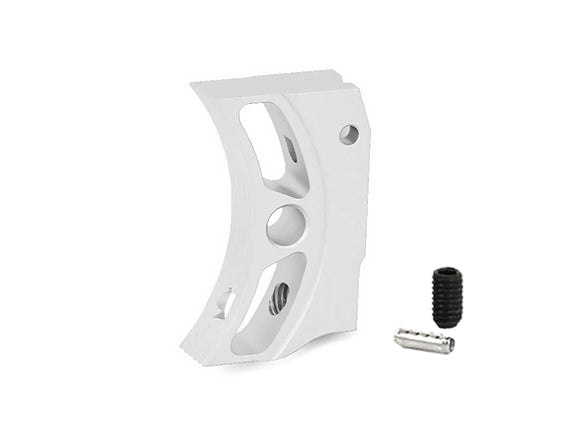 EDGE Custom "S2" Aluminum Trigger for Hi-CAPA/1911 (Silver)