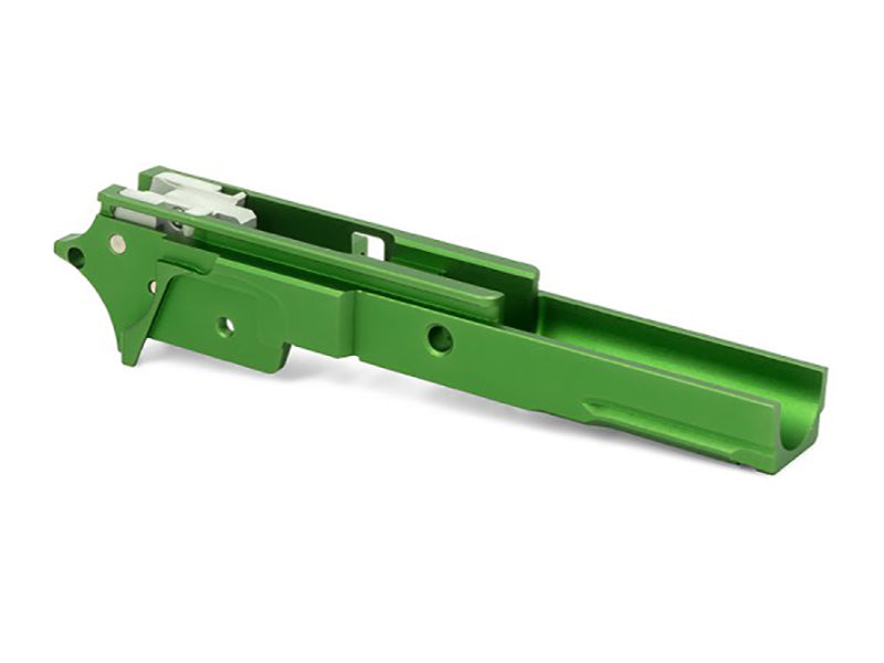 Airsoft Masterpiece Aluminum Frame - No Marking 3.9 with Tactical Rail (Green)