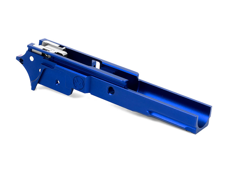 Airsoft Masterpiece Aluminum Frame with Tactical Rail - Infinity 3.9 (Blue)