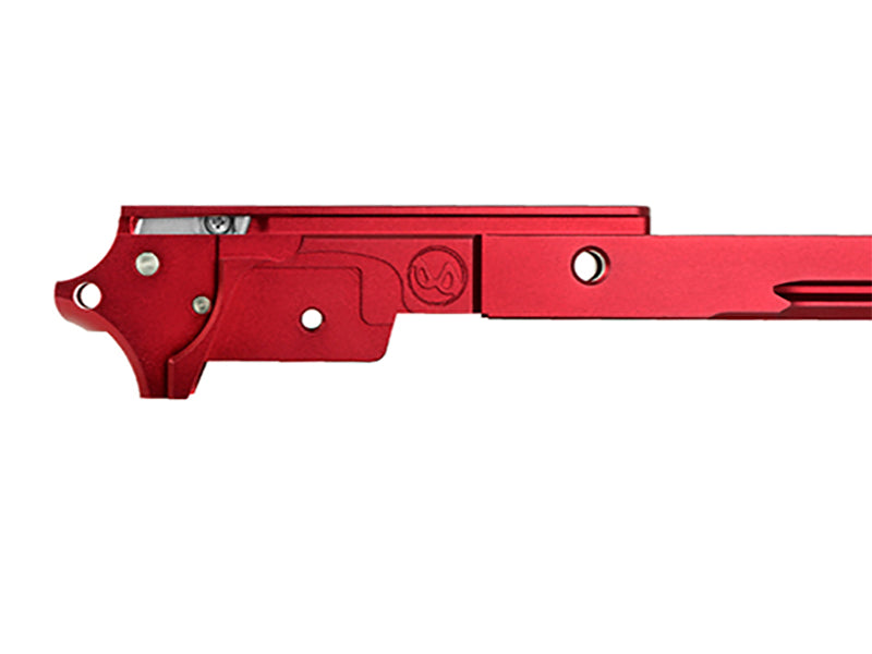 Airsoft Masterpiece Aluminum Frame with Tactical Rail - Infinity 3.9 (Red)