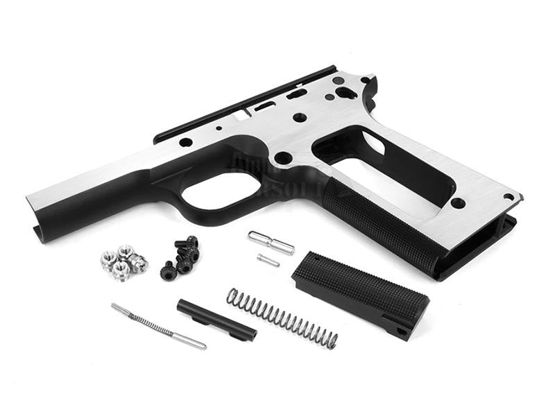 Airsoft Masterpiece SV 1911 Round Trigger Guard Aluminum Frame (Two Tone)
