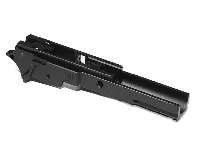 Airsoft Masterpiece Aluminum Frame - STI 3.9 with Tactical Rail (Black)