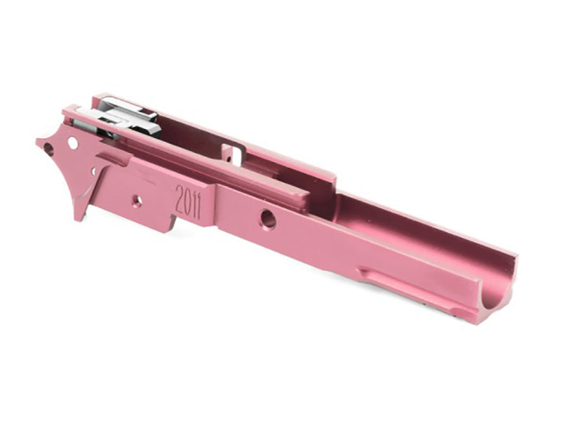 Airsoft Masterpiece Aluminum Frame - STI 3.9 with Tactical Rail (Pink)