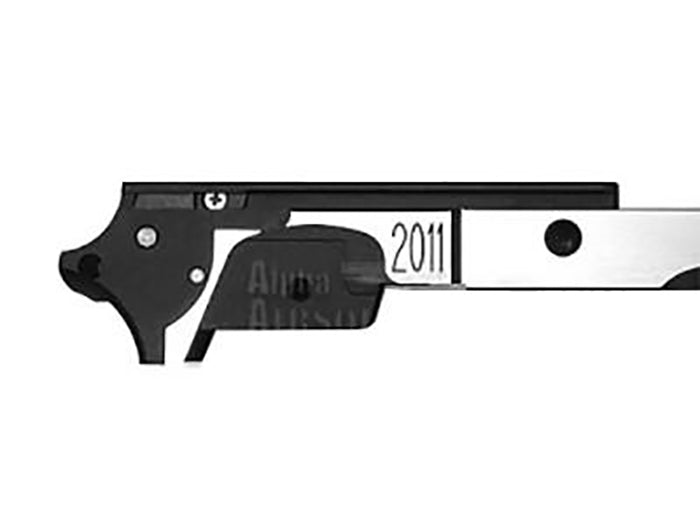 Airsoft Masterpiece Aluminum Frame - STI 3.9 with Tactical Rail (Two Tone)