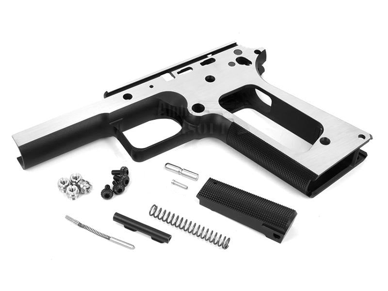 Airsoft Masterpiece SV 1911 Square Trigger Guard Aluminum Frame (Two Tone)
