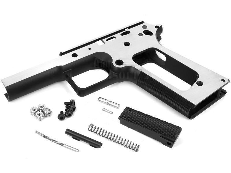 Airsoft Masterpiece STI 1911 Square Trigger Guard Aluminum Frame (Two Tone)