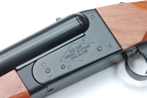 HAW SAN Mad Max Double Barrel Airsoft Gas Shotgun (Full Metal Real Wood)