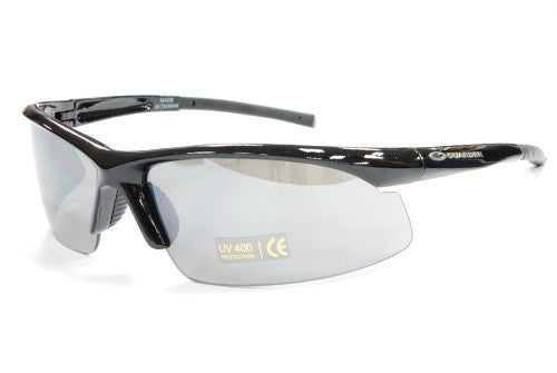 Guarder C6 Polycarbonate Eye Protection Glasses - Polished Black