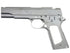 Guarder Aluminum Slide & Frame for MARUI MEU.45 (TRP/Electroplating Silver)
