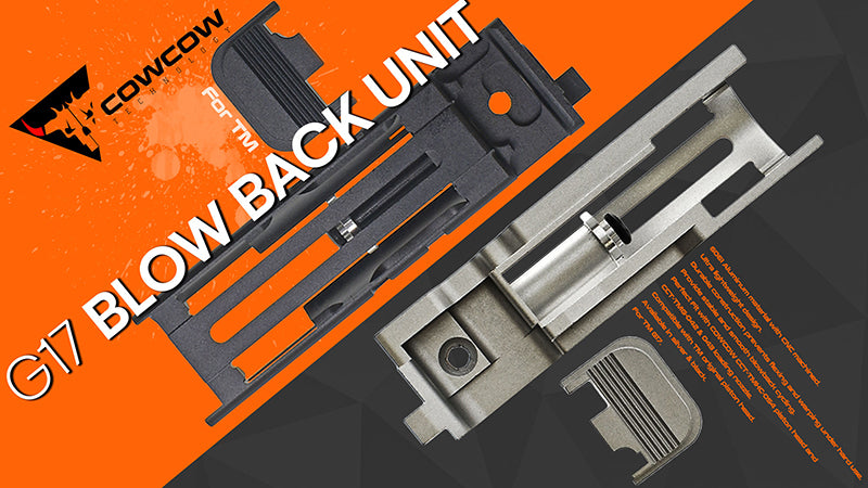 CowCow BlowBack Unit For Marui G17 (Black)