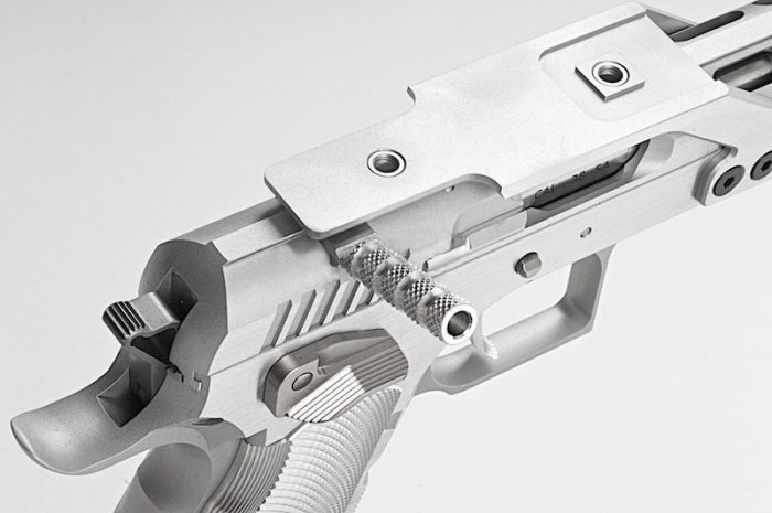 Gunsmith Bros GB-01 Open GBB Pistol (Silver)