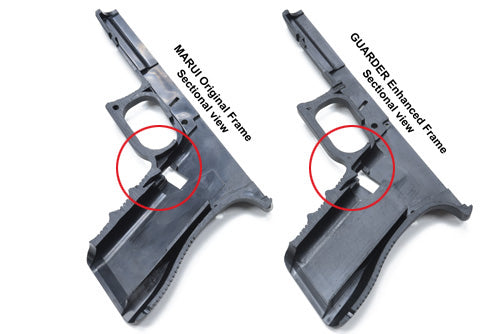 Guarder Original Frame for Marui G-17/18C, Umarex G17 (EU. Black)