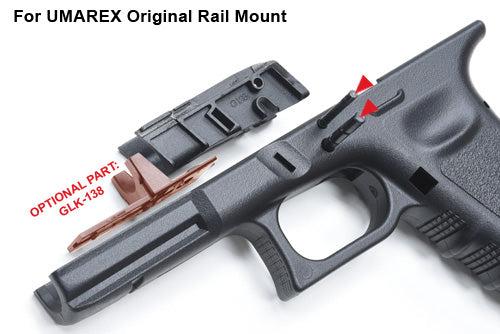 Guarder Original Frame for Marui G-17/18C, Umarex G17 (EU. Black)