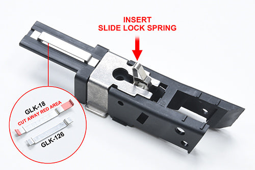 Guarder G17/18C/22/34 New Generation Frame Rail Mount (Black)