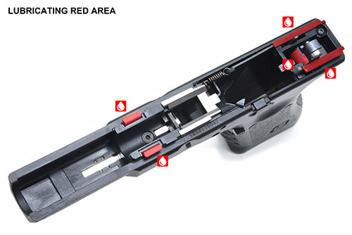 Guarder New Generation Frame Complete Set for MARUI G17/22/34 (U.S. Ver./Robin Egg Blue)