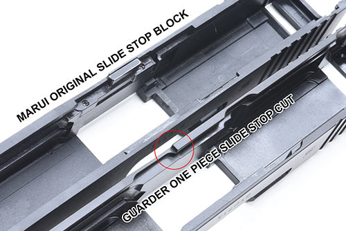 Guarder Steel CNC Slide for MARUI G19 Gen3 (Black)