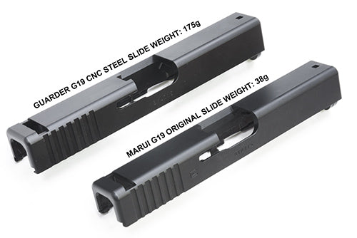 Guarder Steel CNC Slide for MARUI G19 Gen3 (Black)