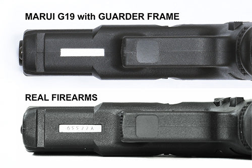 Guarder Original Frame for MARUI G19 Gen3 (Euro. Ver./Black)
