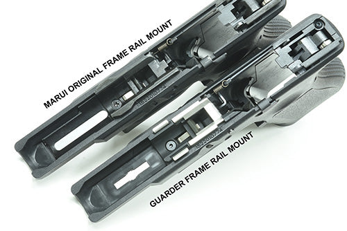 G19 Gen 4 Frame Rails Guarder G19 Gen3 New Generation Frame Rail Mount (Black) – Rainbow 8