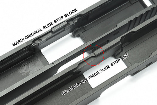Guarder Steel CNC Slide for MARUI G19 Gen4 (Black)