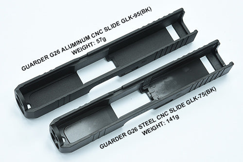 Guarder Steel CNC Slide for MARUI G26 Gen3 (Custom/Black) 2021 New Ver.