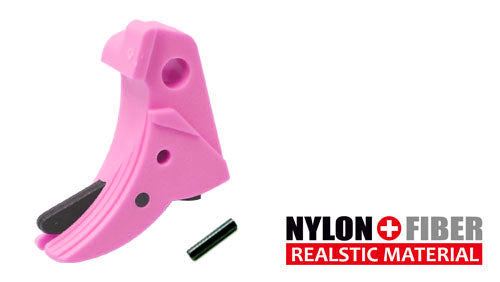 Guarder Ridged Trigger For G-Series GBB (Pink)