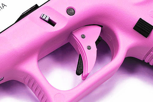 Guarder Ridged Trigger For G-Series GBB (Pink)