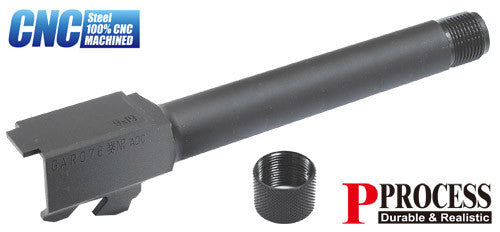 Guarder Steel Threaded Outer Barrel for TM G17  (14mm Positive)