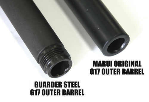 Guarder Steel Threaded Outer Barrel for TM G17  (14mm Positive)
