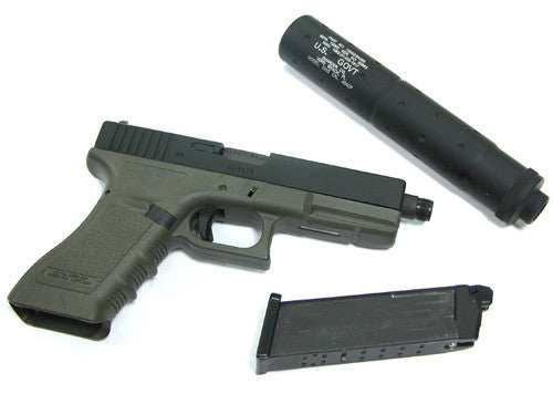 Guarder Steel Threaded Outer Barrel for TM G17  (14mm Positive)