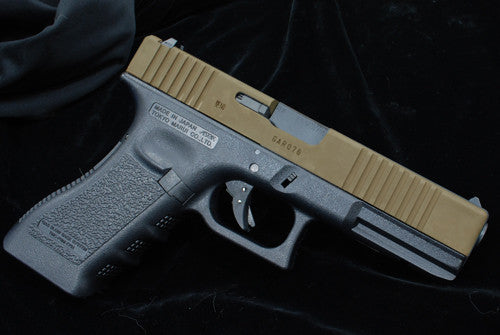 Guarder Aluminum Slide for MARUI G17 Custom (TAN)