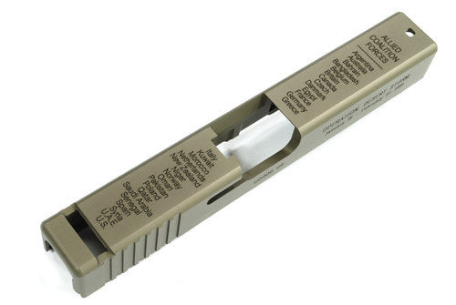 Guarder Desert Storm 7075 Aluminum CNC Slide for TM G17 (TAN/2010 Ver.)
