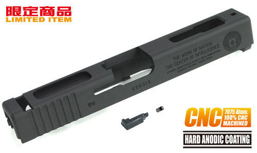 Guarder 7075 Aluminum CNC Slide for TM G18C CIA 60th (Black)