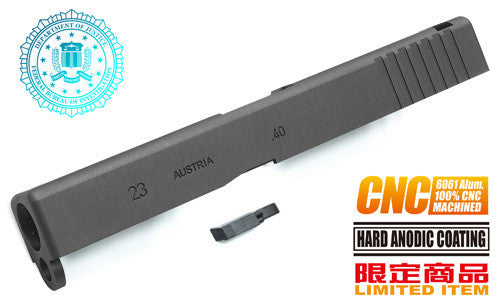 Guarder 6061 Aluminum CNC Slide for KJWORK G23 FBI (Black)