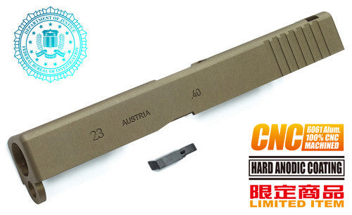 Guarder 6061 Aluminum CNC Slide for KJWORK G23 FBI (TAN)