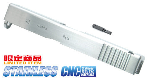 Guarder Stainless CNC Slide for KJWORK G19 Custom (Silver)