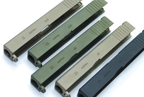 Guarder 6061 Aluminum CNC Slide for KJWORK G19 - Black